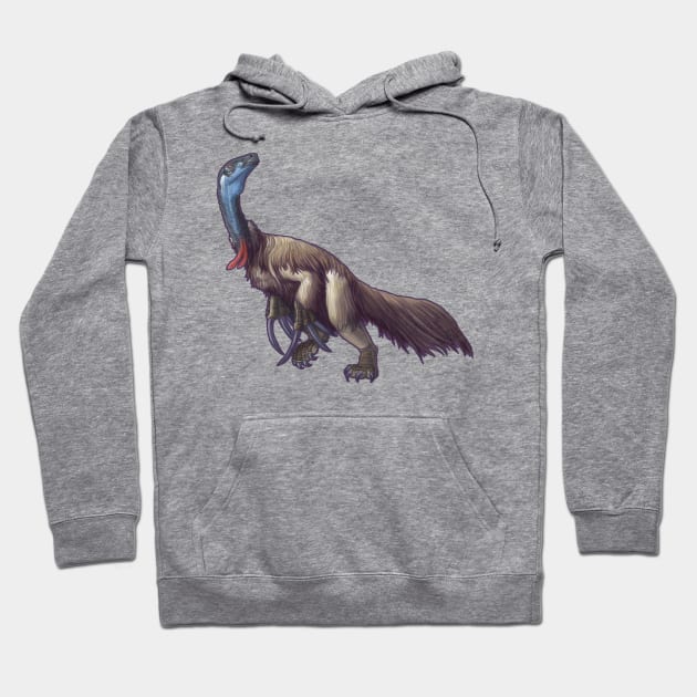 Therizinosaurus cheloniformis Hoodie by CoffeeBlack